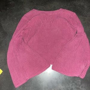 Free People Pink Sweater